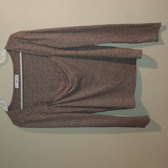 Mango Ribbed Squared neckline t-shirt Size XL - Picture 2 of 7